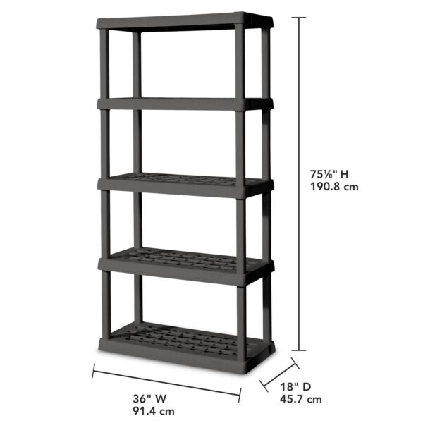 Sterilite 5 Shelf Un ff873958deff6fecdcff6cf45a0a8693