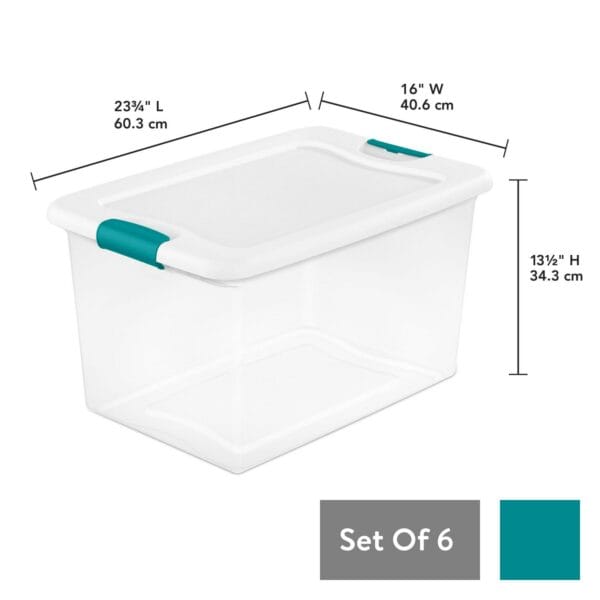 Sterilite 64 Qt Latc 0026e043be065e60de03e5ce61ca4f3f
