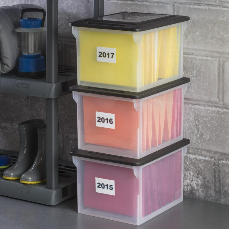 Sterilite, File Box 8 Pack - Image 6