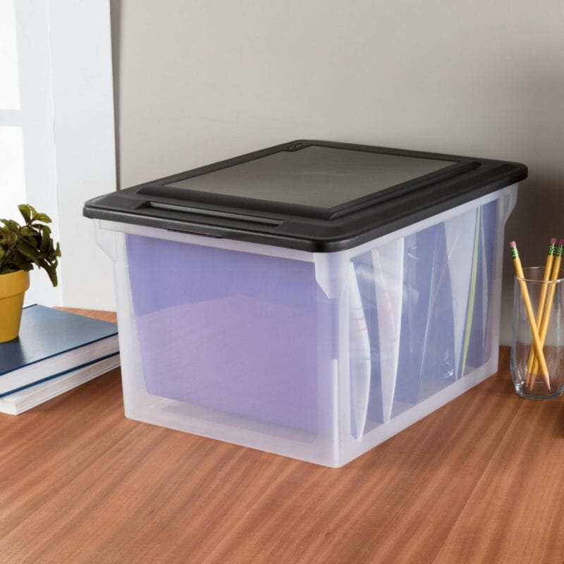 Sterilite, File Box 8 Pack - Image 4
