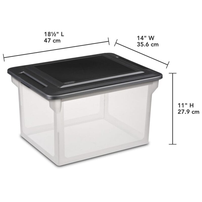 Sterilite, File Box 8 Pack - Image 2