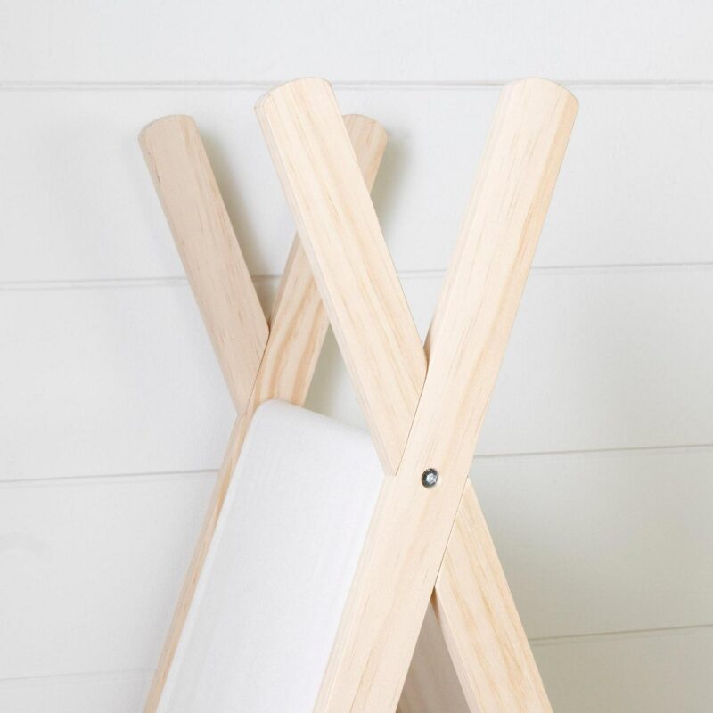 Sweedi Teepee Shelving Unit-Natural Cotton and Pine-South Shore - Image 4