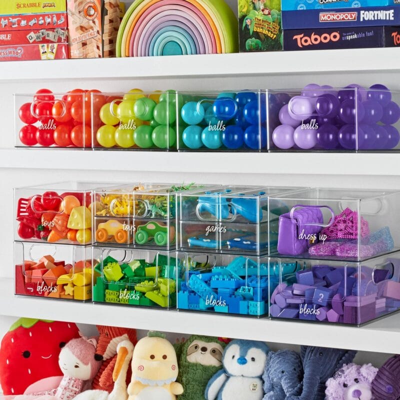 The Home Edit 20-Piece Clear Plastic Modular Edit - Image 2