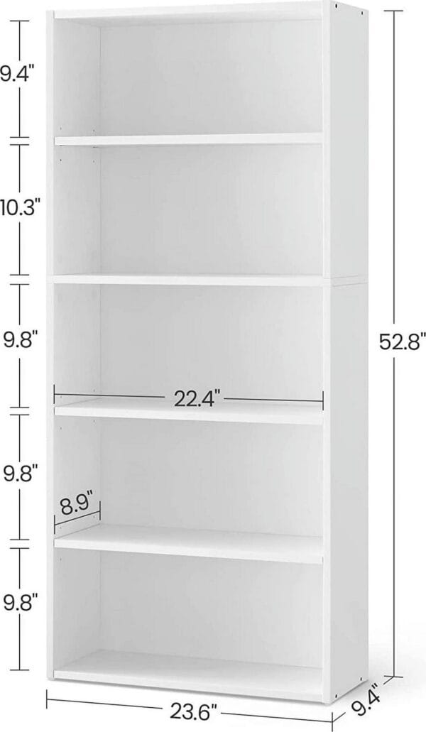 VASAGLE Bookshelf 5 7d1bab50e55de4cefd4e96a7bf229fb0
