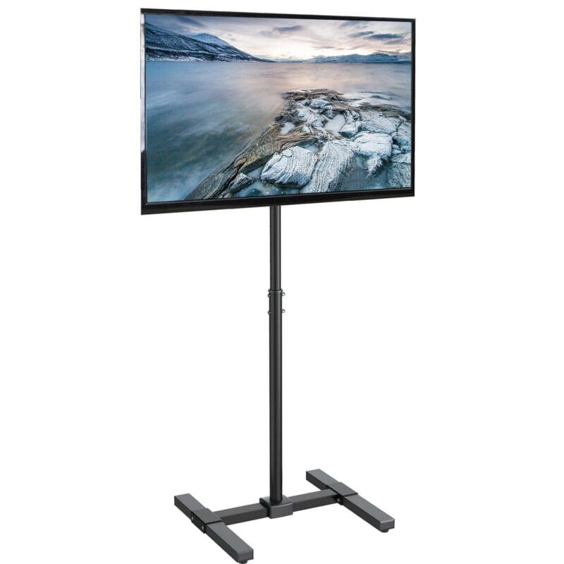 VIVO TV Display 13  to 50  Floor Stand, Height Adjustable Mount for Flat Screen