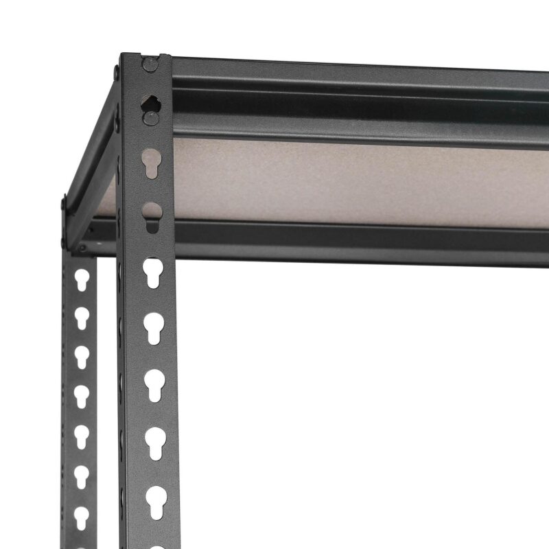 WORKPRO Steel 5-Tier Storage Shelf Unit 72-Inch-H x 36-Inch-W x 18-Inch-D, 4000lb Total Capacity, Black - Image 6