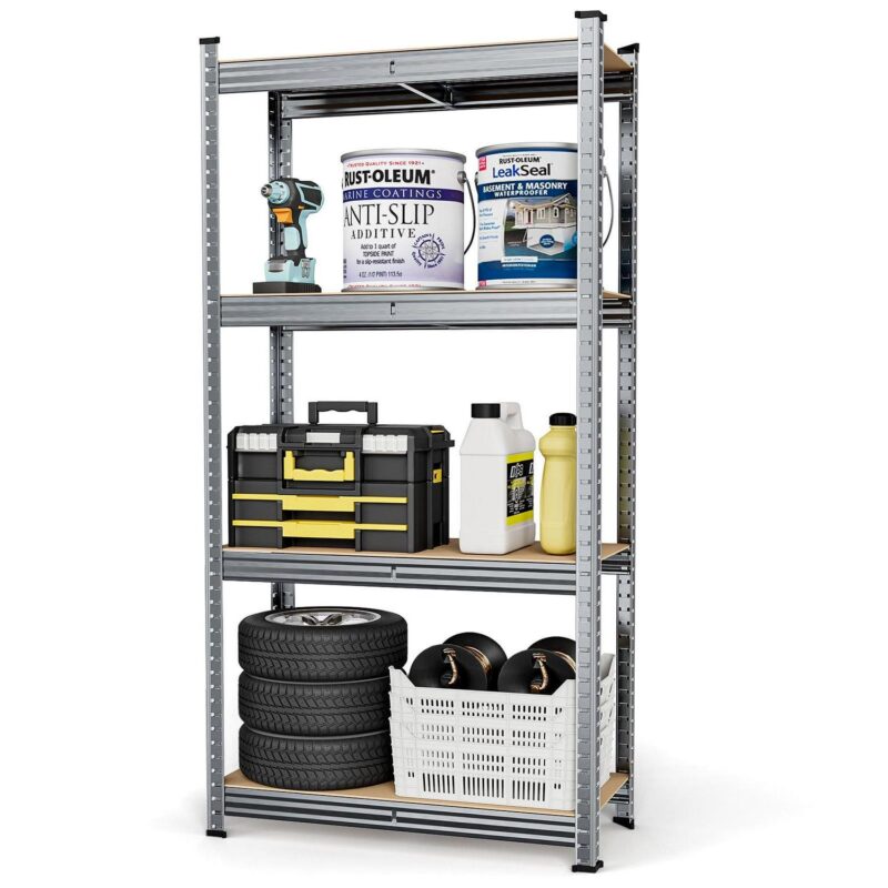 WYRAVIO Garage Shelving 1000LBS Heavy Duty Storage Shelves