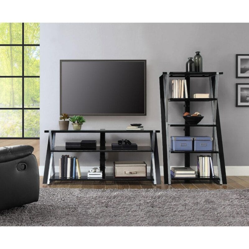 Whalen Xavier 3-in-1 Television Stand for TVs up to 70 , Black - Image 9