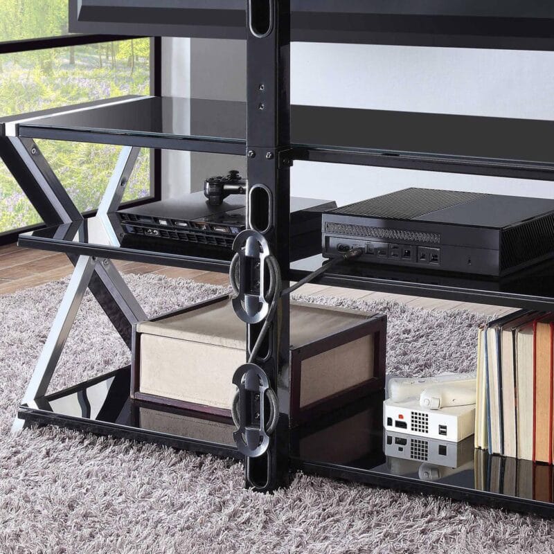 Whalen Xavier 3-in-1 Television Stand for TVs up to 70 , Black - Image 8