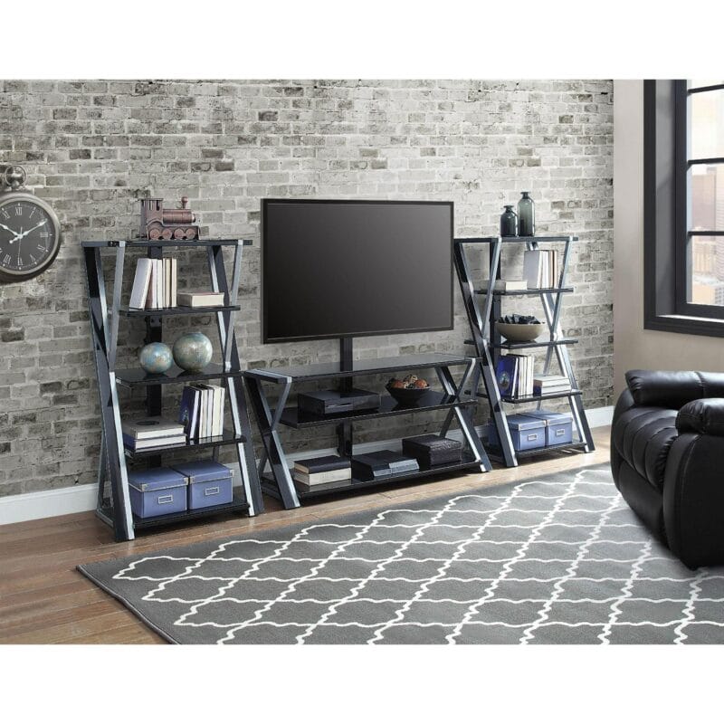 Whalen Xavier 3-in-1 Television Stand for TVs up to 70 , Black - Image 10
