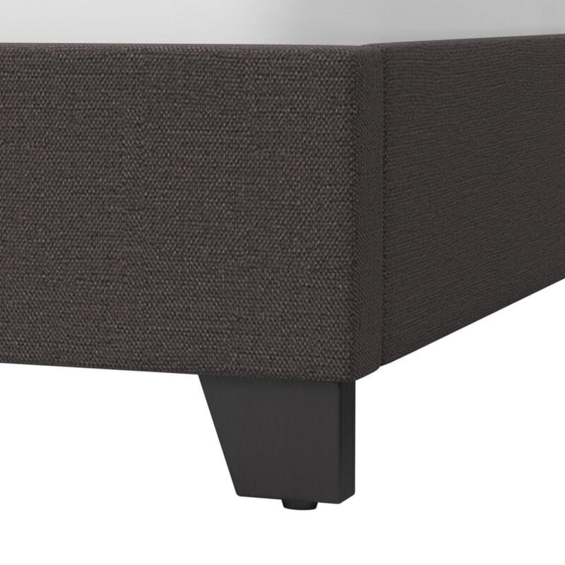 Willow Nailhead Trim Upholstered Queen Bed, Charcoal Fabric - Image 17