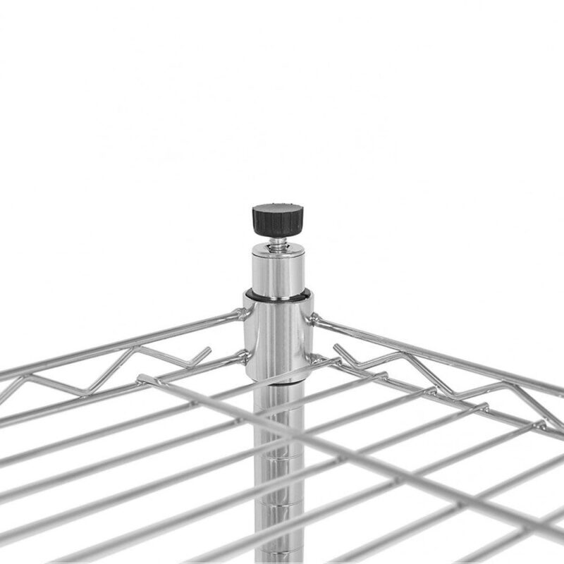 Zimtown 5 Shelf Storage Rack, NSF Wire Shelf Garage Storage Shelves Organizer Silver, Capacity for 1000lbs, 35 L x 13.8 W x 71 H - Image 8
