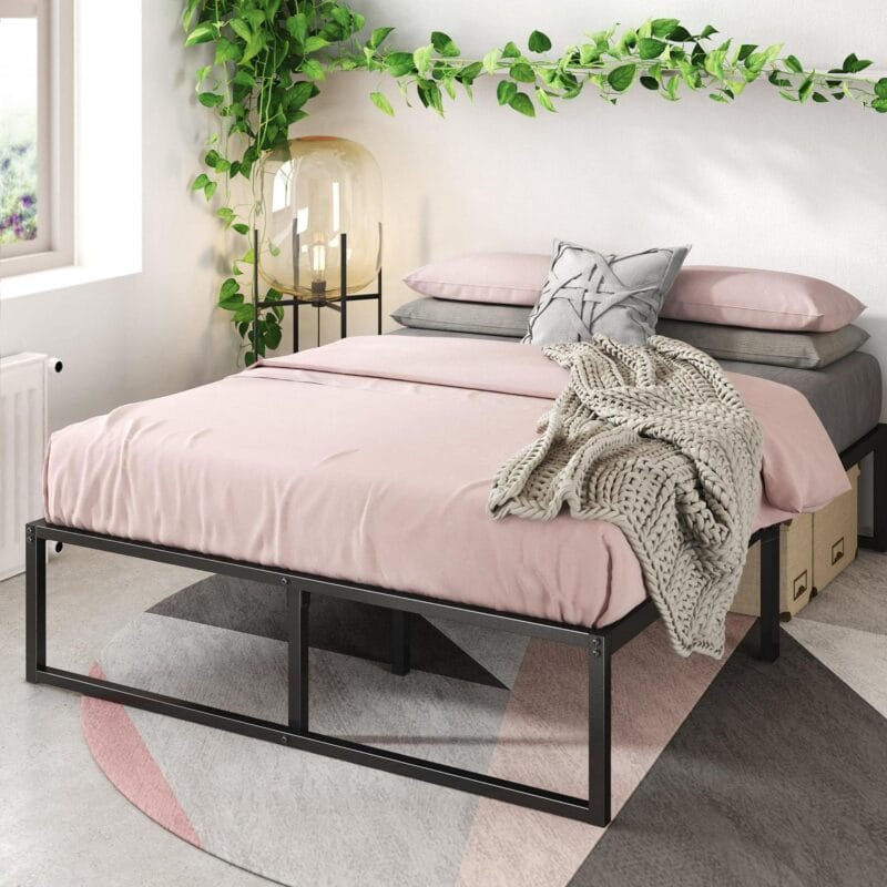 Zinus Lorelei 14  Metal Platform Bed Frame, Twin