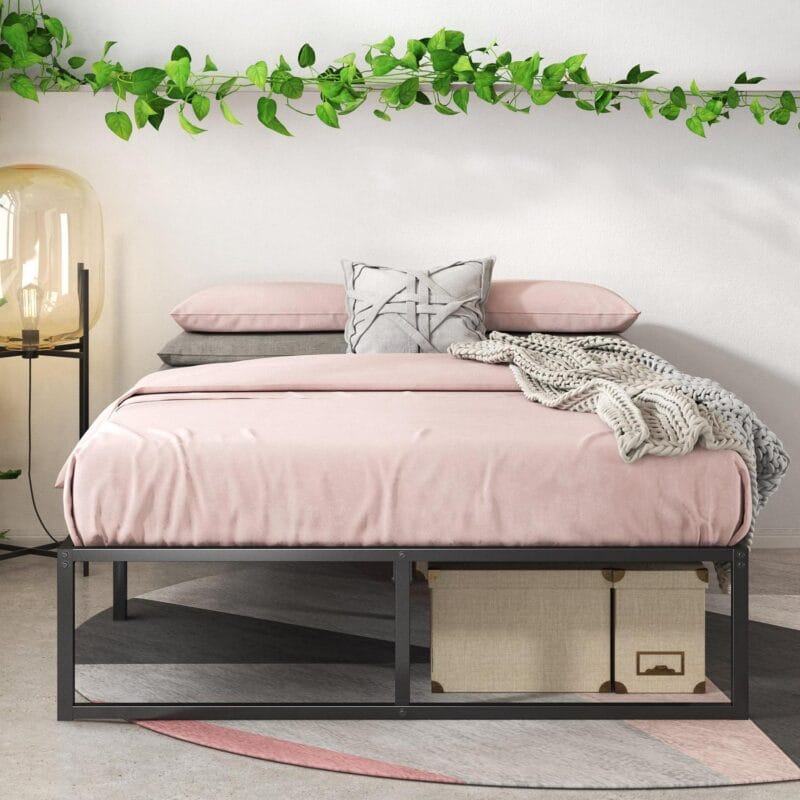 Zinus Lorelei 14  Metal Platform Bed Frame, Twin - Image 2