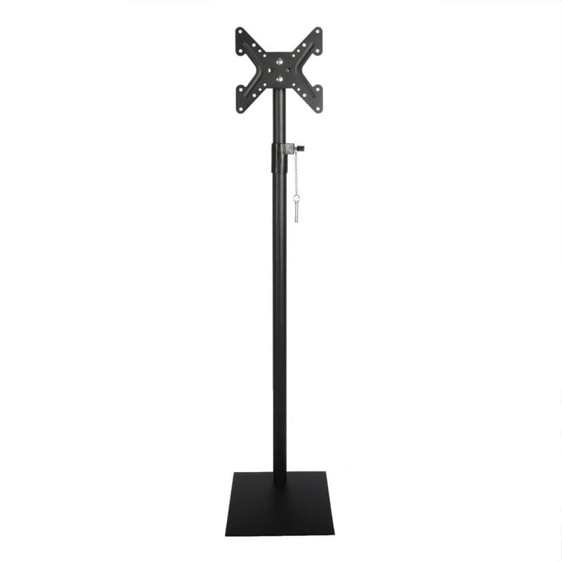 bimiti Floor TV Stand, Fits 13-42 inch TVs, Height Adjustable, Black - Image 7
