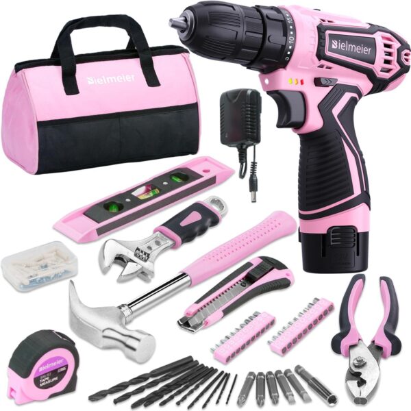 12V Pink Cordless Dr 0a242892efd08d345b3cb044736df753