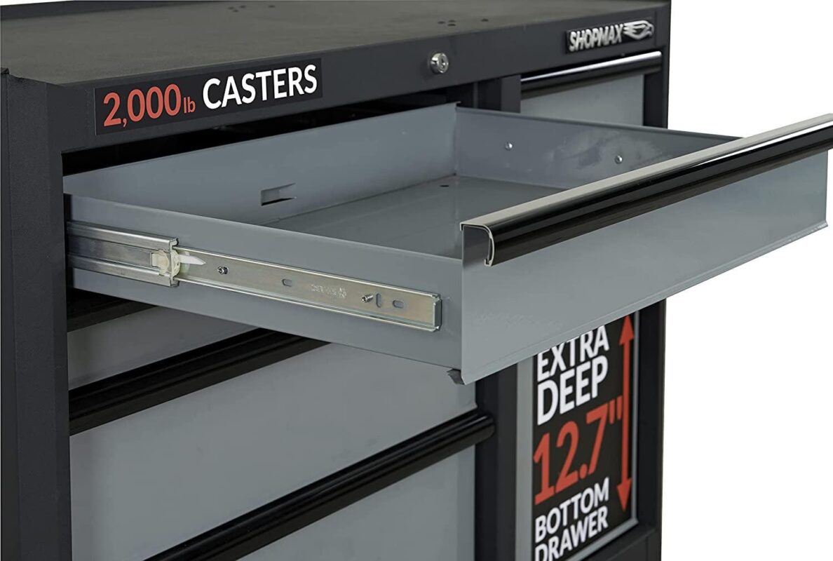 41 in. W 8-Drawer Rolling Tool Cabinet - Image 3