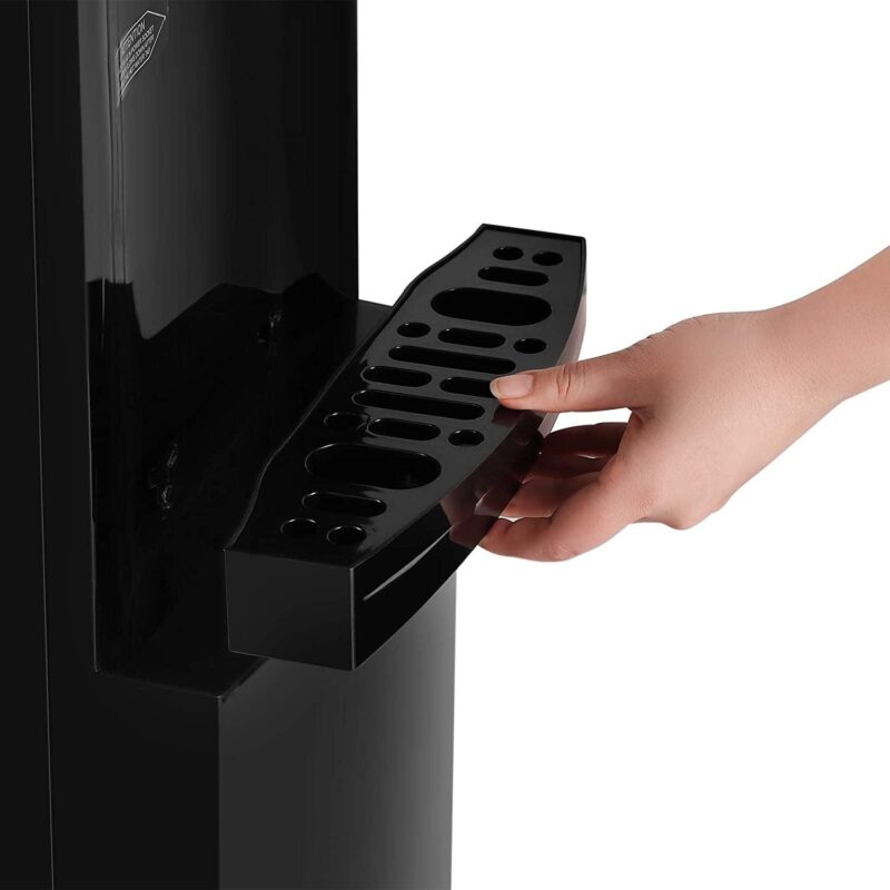 5 Gallon Hot Cold Water Dispenser Cooler Top Loading with Child Safety Lock (Black) - Image 6