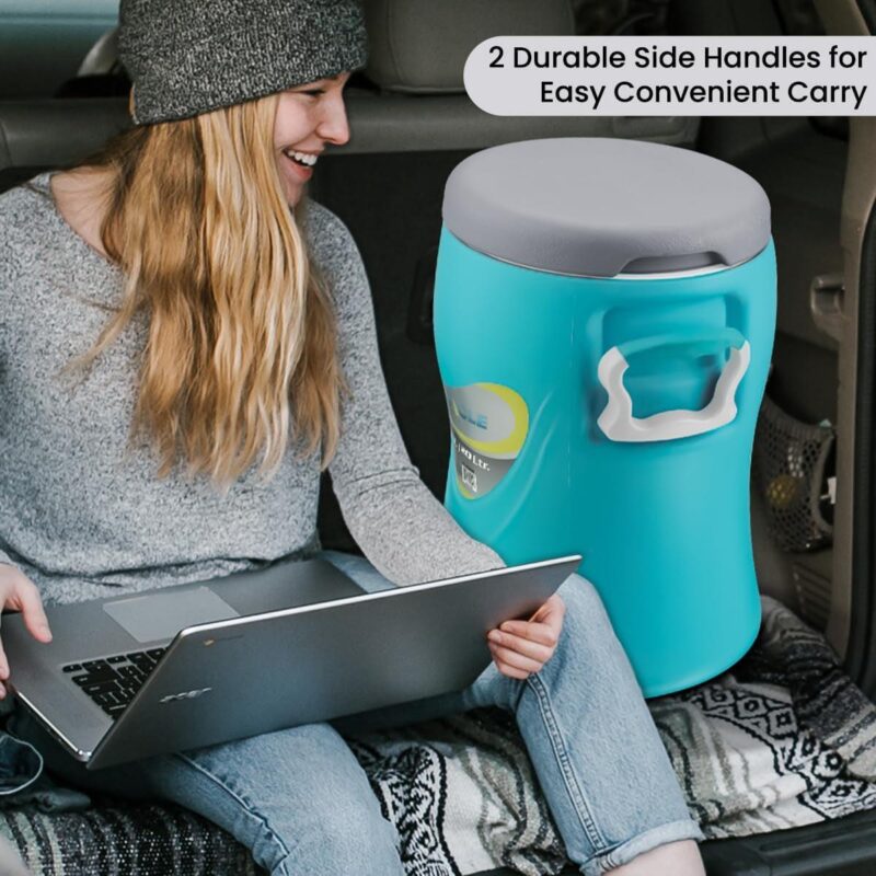 5-Gallon Water Jug and 2-Gallon Gallon Water Bottle Set a Insulated Beverage Cooler Dispenser with Pull Tap Spout a Leakproof and Portable Sports Water Jug a Ideal for Camping, Outdoor, Party, Sports - Image 7