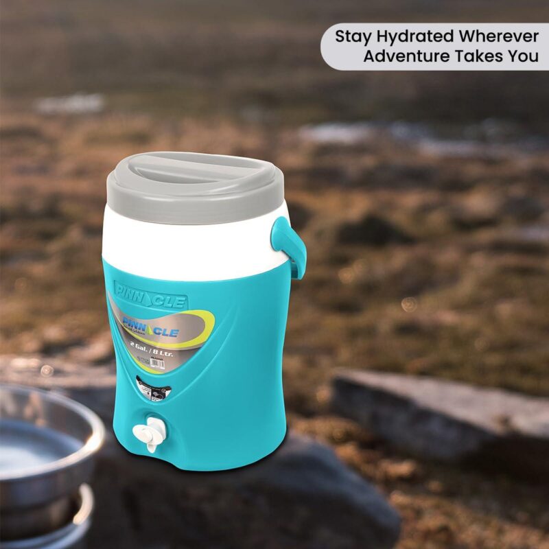 5-Gallon Water Jug and 2-Gallon Gallon Water Bottle Set a Insulated Beverage Cooler Dispenser with Pull Tap Spout a Leakproof and Portable Sports Water Jug a Ideal for Camping, Outdoor, Party, Sports - Image 8