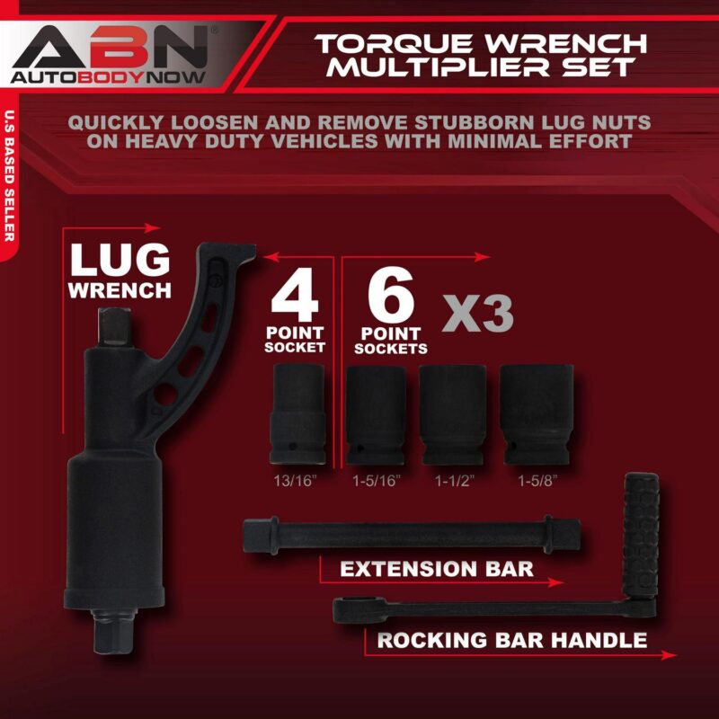ABN | Torque Multiplier Wrench a Torque Multiplier 1 Inch Drive Lug Nut Wrench - Image 2