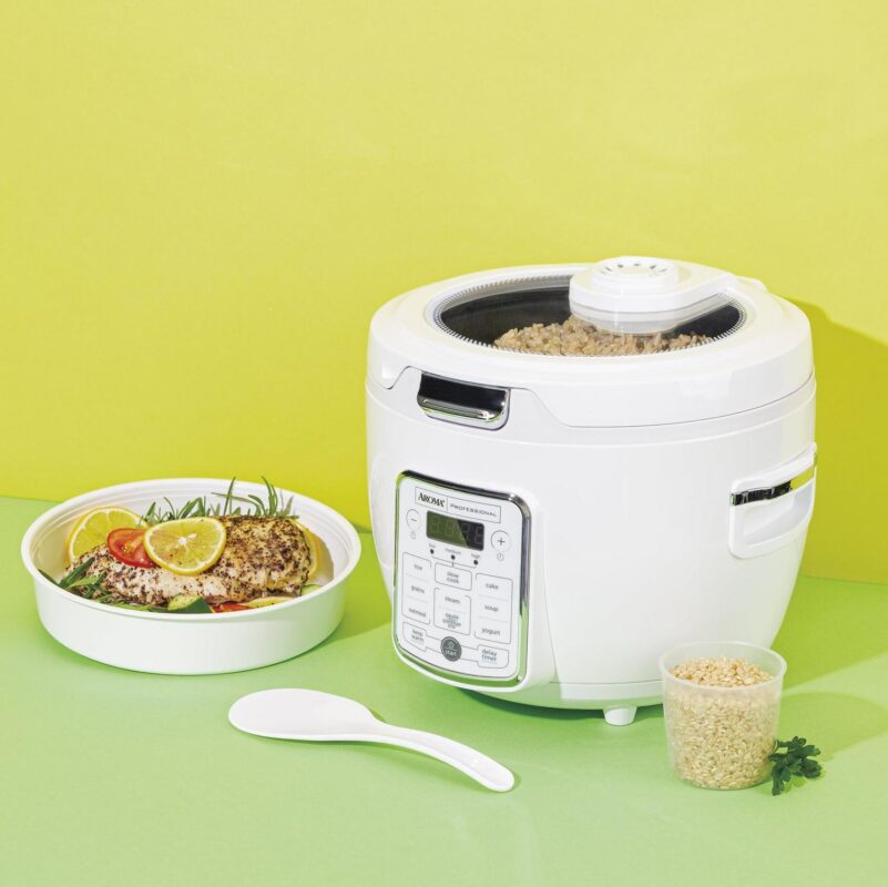 AromaA Professional 20-Cup (Cooked) / 4Qt. Digital Rice and Grain Multicooker - Image 5