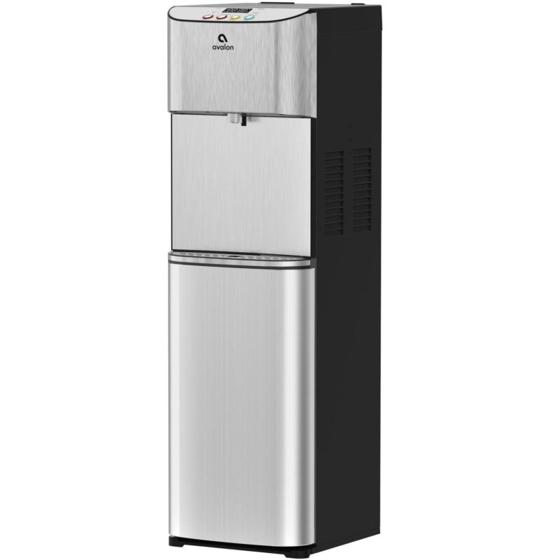 Avalon Electric Bottleless Water Cooler Water Dispenser - 3 Temperatures, Digital Clock with Temperature Control, Self Cleaning, Stainless Steel - Image 6