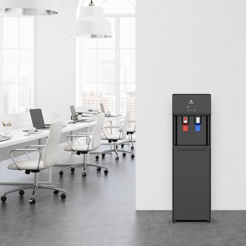 Avalon Self Clean Touchless Bottle Less Hot/Cold Water Cooler, Black - Image 3
