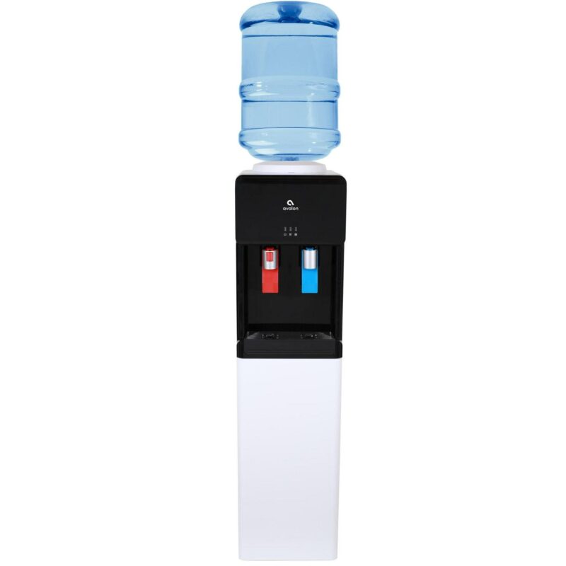 Avalon Top Loading Water Dispenser - Hot and Cold Water Temperature, Child Safety Lock, Black
