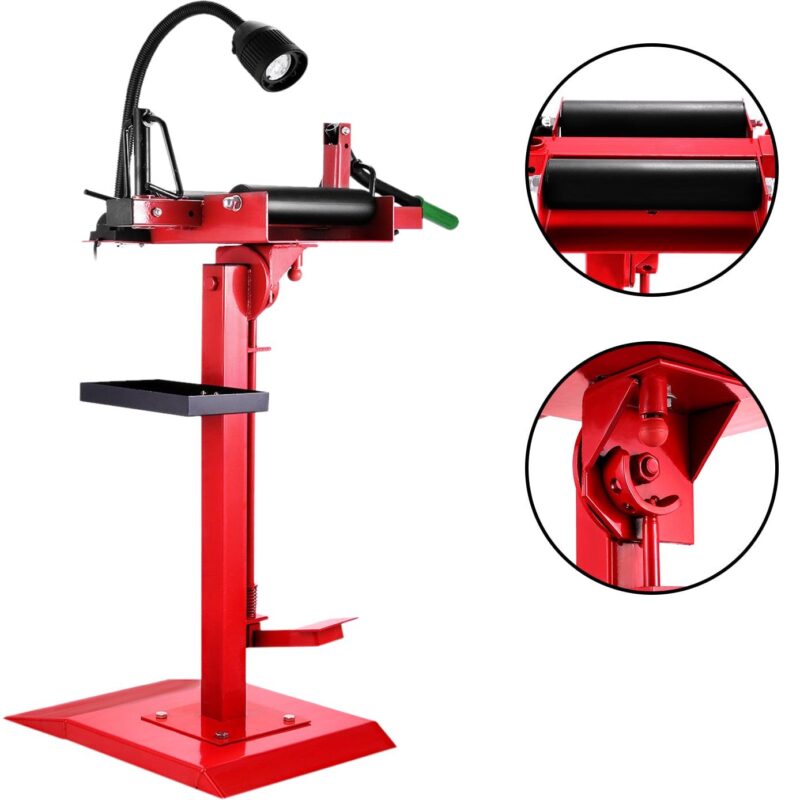 BENTISM Air Power Tyres Changer Spreader Manual Car Hand 3.34 ,Heavy Duty Manual Car Light Truck Tyre Spreader Tyre Changer Repair Tyres Tool With Light Wheel Mount Breaker Hand Machine