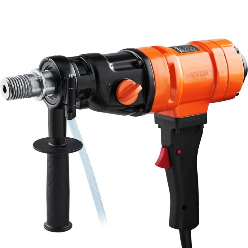 BENTISM Diamond Core Drill Machine Handheld Concrete Core Drill Rig 4in Bit 1500W - Image 9