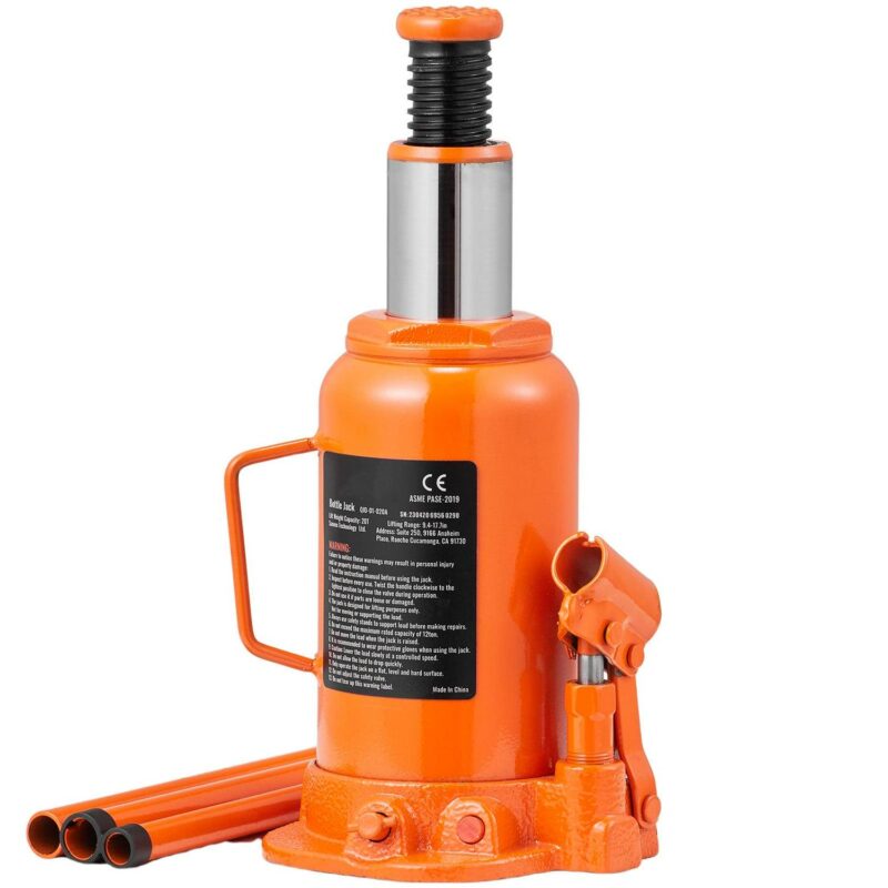 BENTISM Hydraulic Bottle Jack 20 Ton 9.4 -17.7  Height Manual High Lift Portable Automotive Car Repair Shop Jack Repairing Tool for SUV MPV Sedan