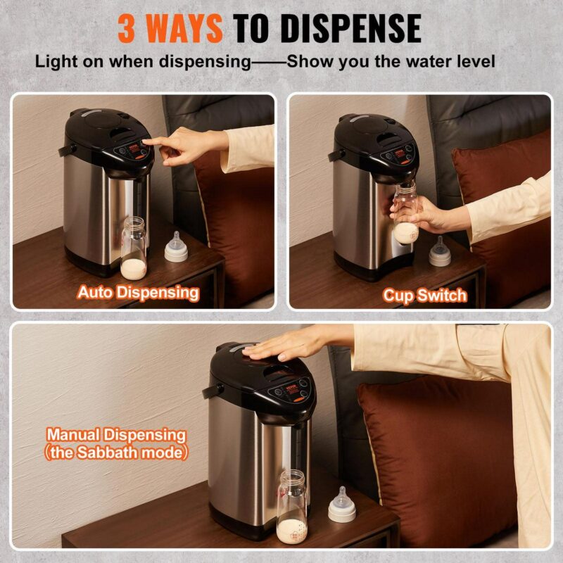 BENTISM Instant Hot Water Dispenser 5L/169oz Electric Countertop Water Dispenser - Image 5