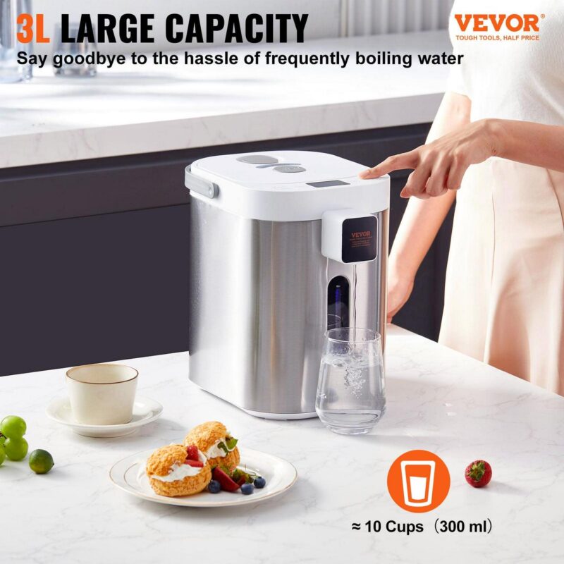 BENTISM Instant Hot Water Dispenser 3L/102oz Electric Countertop Water Dispenser - Image 2
