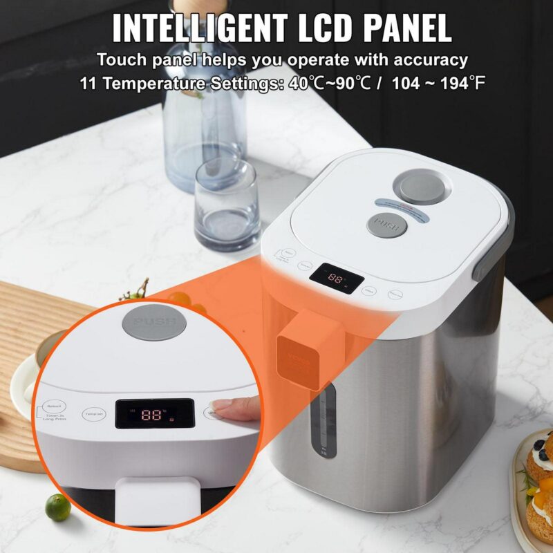 BENTISM Instant Hot Water Dispenser 3L/102oz Electric Countertop Water Dispenser - Image 4