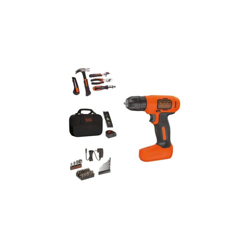 BLACK+DECKER 8-Volt MAX* Drill Project Kit,BDCD8PK - Image 3