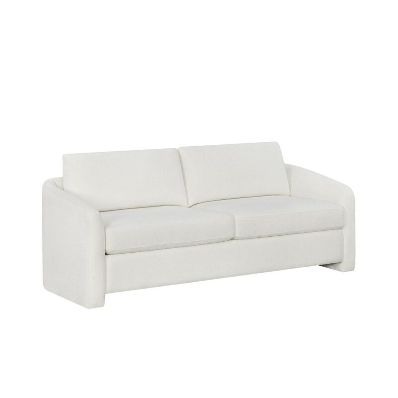 Beautiful Drew Small Space Sofa by Drew Barrymore, Cream BouclA(C) - Image 7