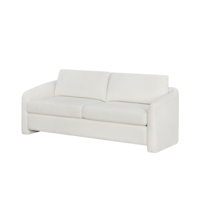 Beautiful Drew Small Space Sofa by Drew Barrymore, Cream BouclA(C) - Image 9