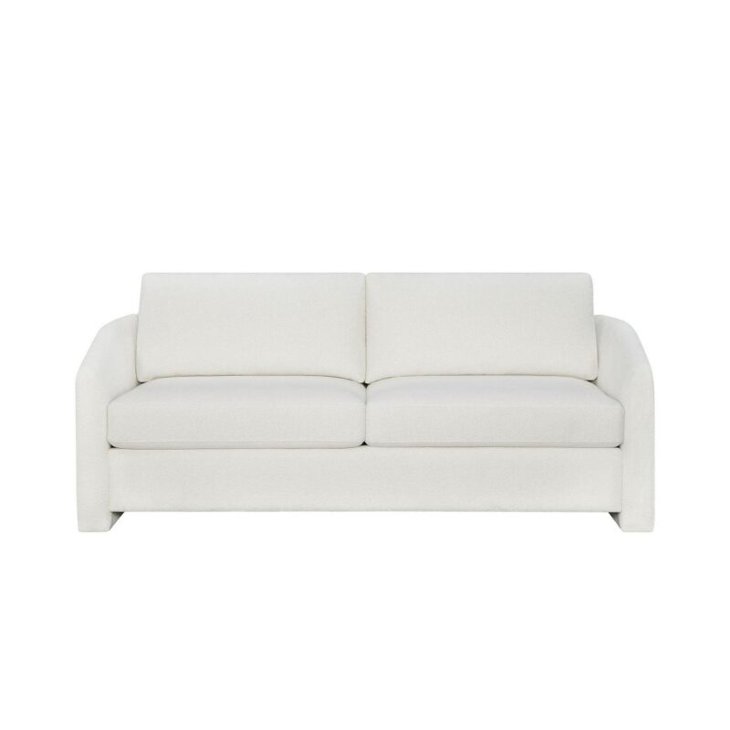 Beautiful Drew Small Space Sofa by Drew Barrymore, Cream BouclA(C) - Image 8