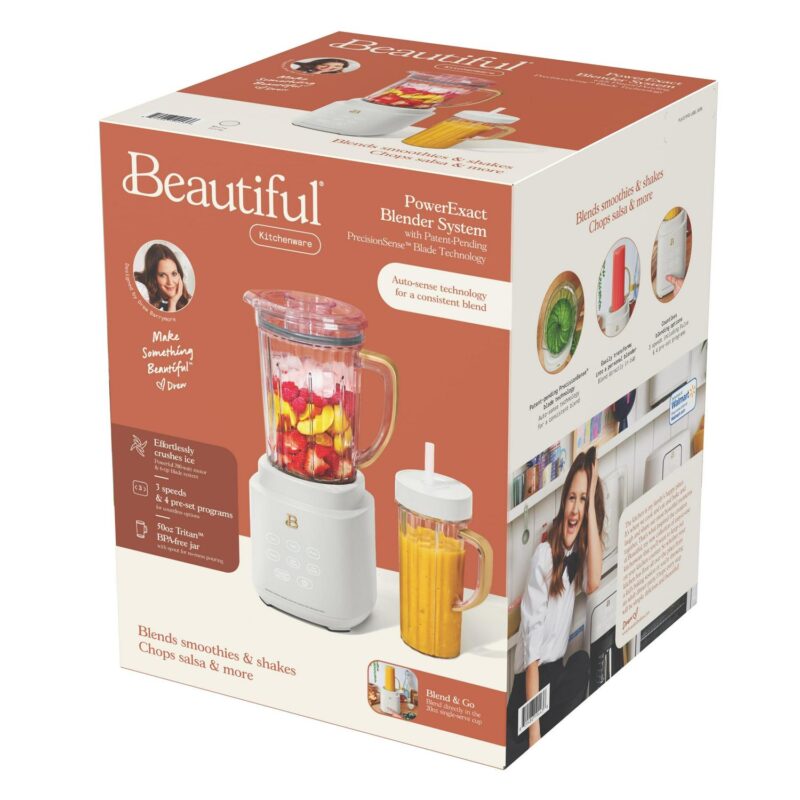 Beautiful PowerExact Blender System, White Icing by Drew Barrymore - Image 19