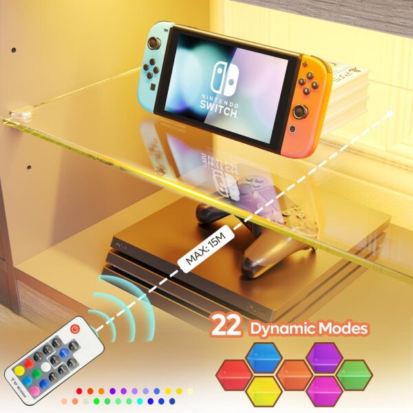 Bestier LED TV Stand 07981818240cc0e4ae6078372148a506