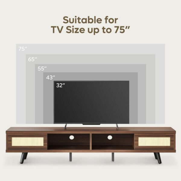 Bestier Rattan TV St 554835aee5f064534c99d15d94e206df