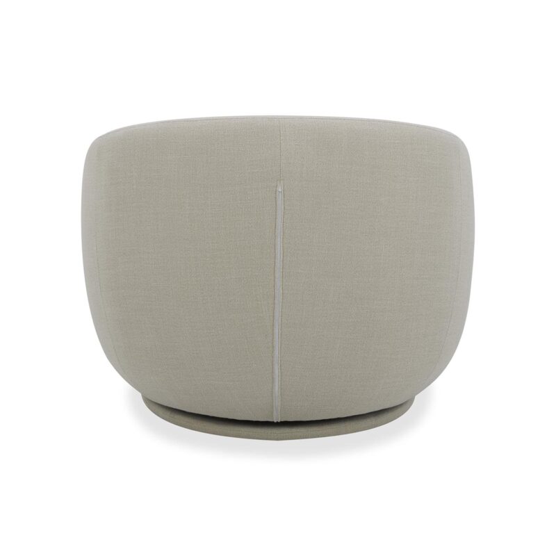 Better Homes and Gardens Mira Swivel Chair, Linen - Image 5