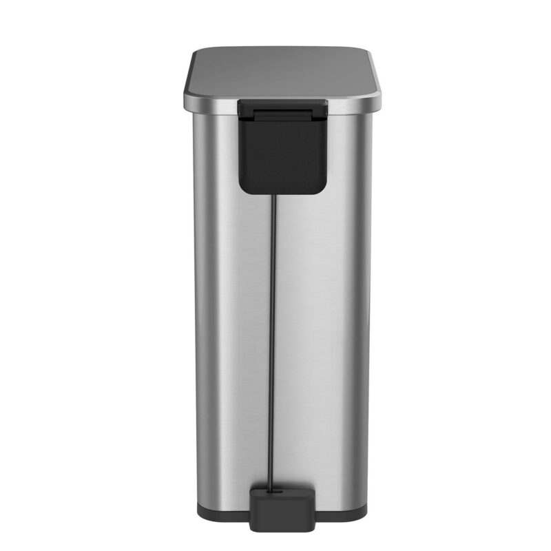 Better Homes and Gardens 13.2 Gallon Slim Kitchen Trash Can, Stainless Steel Kitchen Step Trash Can - Image 7