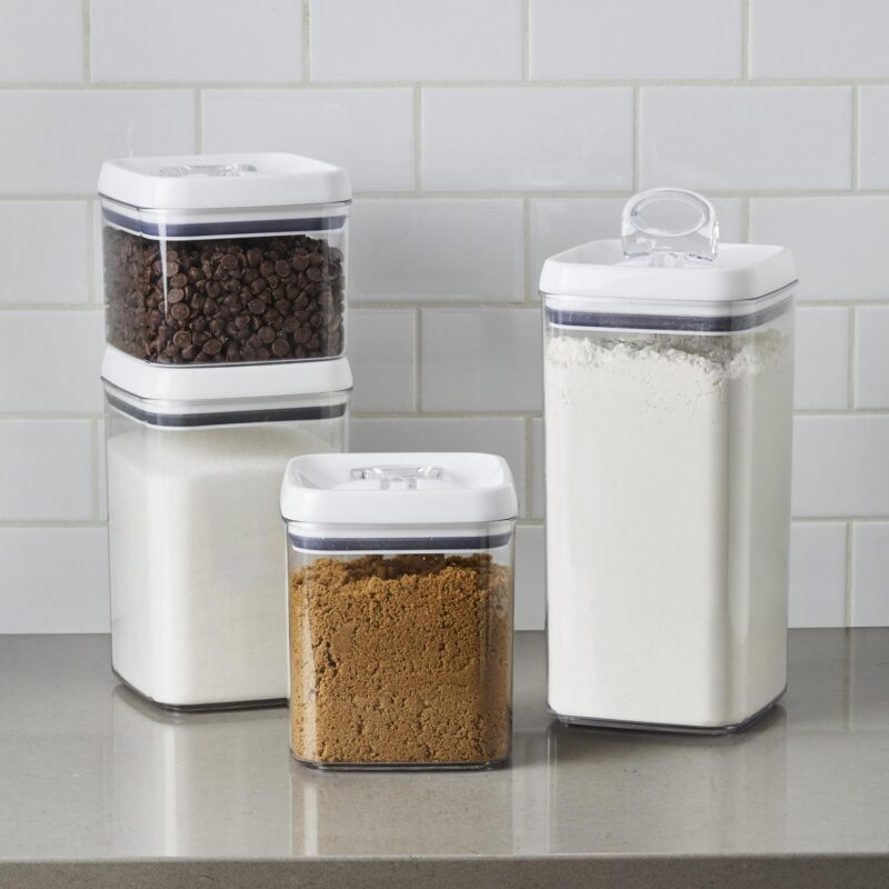 Better Homes and Gardens Canister - 13.8 Cup Flip-TiteA Square Food Storage Container - Image 2