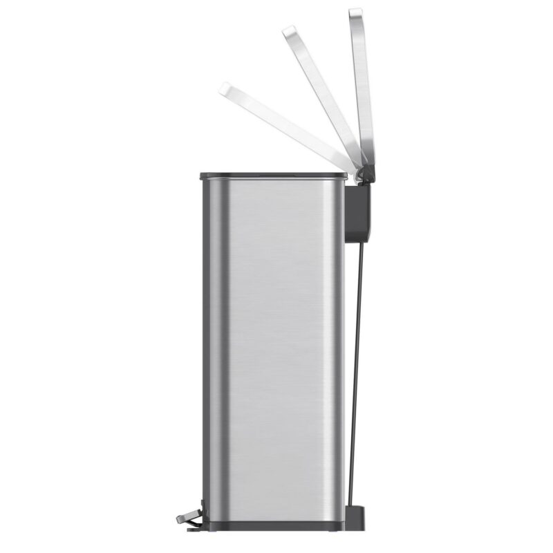 Better Homes and Gardens 13.2 Gallon Rectangular Stainless Steel Trash Can, Kitchen Step Trash Can - Image 5