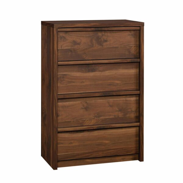 Better Homes and Gardens Montclair 4-Drawer Dresser, Vintage Walnut Finish