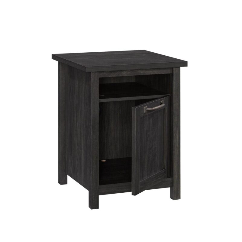 Better Homes and Gardens Modern Farmhouse USB Side Table, Black Finish - Image 9