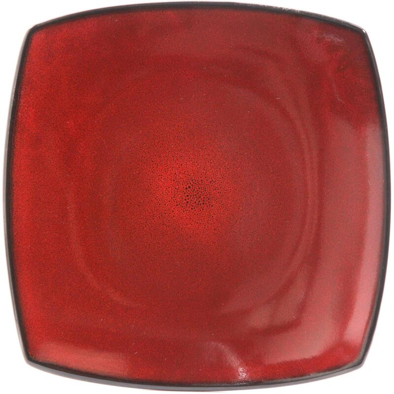 Better Homes and Gardens 16-Piece Dinnerware Set, Tuscan Red - Image 3