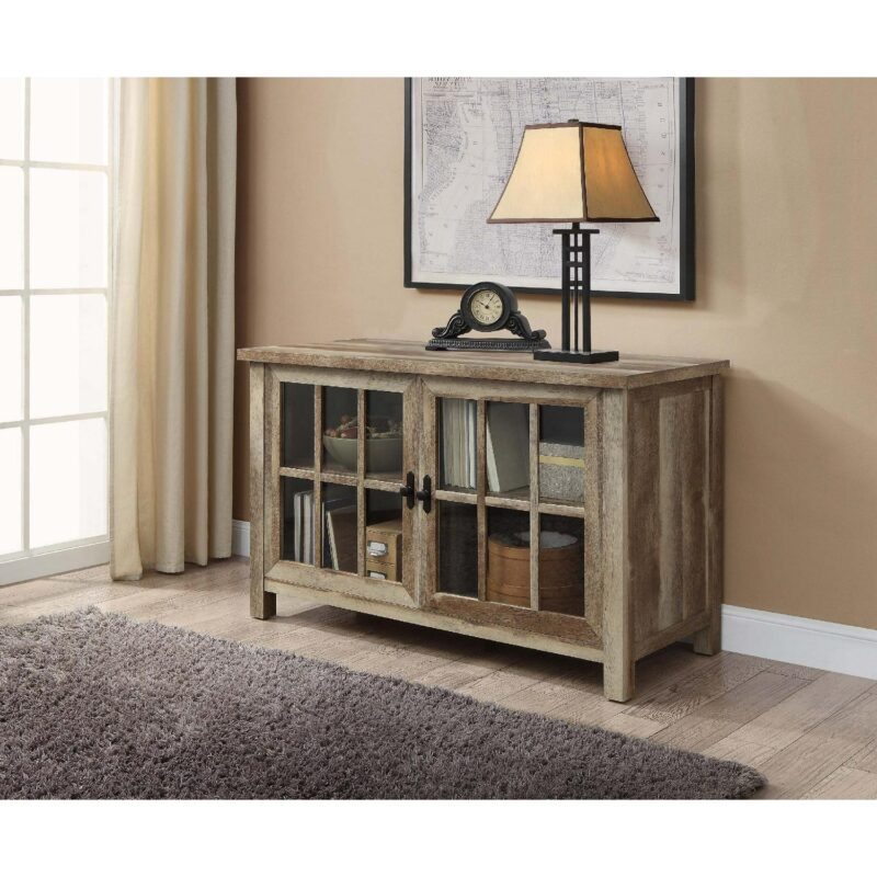 Better Homes and Gardens Oxford Square TV Stand for TVs up to 55 , Rustic Brown - Image 6